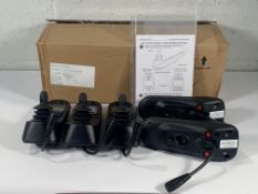 Five as new PG Drives Mobility Technology Joystick Modules with LCD Displays.