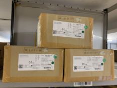 Thirty Packs of Rusch PTFE Coated AquaFlate Catheters (REF: P310114, 5 Per Pack, EXP: 2027-10-28). A