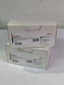 Two boxes of Leica HistoCare Spectra CV Cover Glass (24mm x 50mm No.1), EXP: 2026-03, REF: 3800152 (