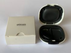 Oticon Xceed 1 BTE UP (REF: 214252) Black. As new (1 Hearing Aid included)