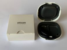 Oticon Xceed 1 BTE UP (REF: 214252) Black. As new (1 Hearing Aid included)