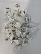 Fifty Assorted Hearing Aids, Brand and Model Varies. Untested and Pre-owned.