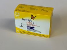 Abbott Freestyle Libre Sensor 2 Glucose Monitoring Sensor. Contains 1 Sensor Applicator, 1 Sensor Pa