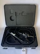 An Olympus GIF-HQ290 Endoscope / Colonoscope in a Hard Plastic Carry Case. Pre-owned.