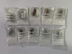 Ten Assorted Amplifon Hearing Aids. New and Sealed.