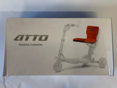 Atto Padded Cushion, Red. As New