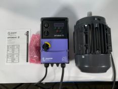 As new Optidrive E3 Variable Frequency Drive (MN: ODE-3-120070-1F1B) without box.