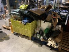 Quantity Of Miscellaneous Items Over Two Pallets To Include Mainly Garden and Outdoor Related (Crate