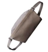 Bellroy Sling Bag - Premium Leather and Fabric Crossbody Bag, Unisex - Storm Grey, Sealed As New (BS