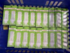 Nineteen GE LongLast BiaxT/E 32W Bulbs (GX24q-3) Boxed (tray not included).