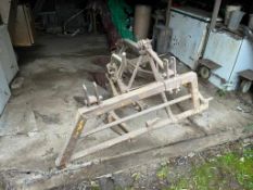 Massey 713 3 Furrow Plough, c/w Offset Headstock - (Cambridgeshire)