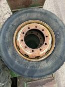 4No. Super Single Wheels and Tyres - (Cambridgeshire)