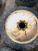 Pair 300/95 R52 Wheels and Tyres, 10 Stud Centres - (Cambridgeshire)