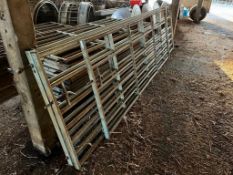 1 x 10ft & 2 x 14ft Gates, Galvanised with Spring Loaded Gate - (Norfolk)