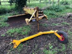 Bomford 2m grader, linkage mounted NB: Manual in office.