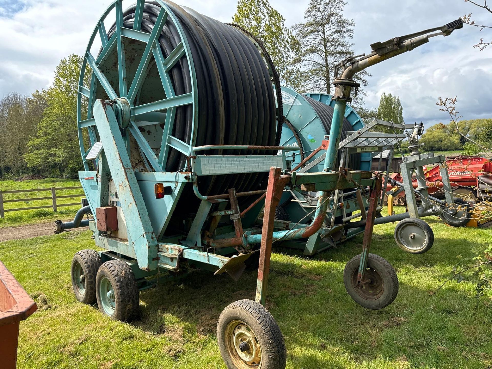 Wright Rain 110/400 super touraine irrigation reel - Image 2 of 2