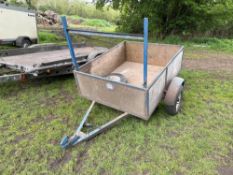 Car trailer. No VAT