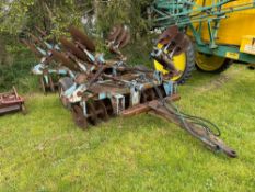 Parmiter 3.5m trailed manual folding discs