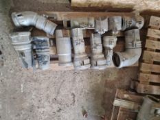 12No Various Wright Rain 4 & 5 Inch Fittings - (Norfolk)