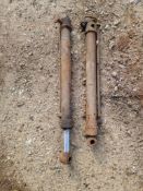 2No. Misc Hydraulic Rams - (Suffolk)