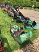Ransomes petrol pedestrian cylinder mower