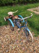 2No Vintage childs trikes