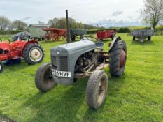 1949 Ferguson TED 2wd petrol paraffin tractor with rear linkage and PUH on 10.00-28 rear and 6.50-16