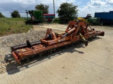Maschio Recotiller Aquila 6000 6m hydraulic folding power harrow with rear tooth packer