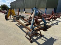 Ransomes C94 single leg mole plough, linkage mounted