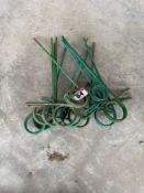 Quantity drill following harrows