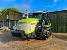2001 Claas 75E Challenger rubber tracked crawler with 30