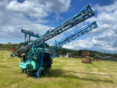 Berthoud 24 metre, 1,200 litre mounted sprayer. Control box in office.  Manual in office