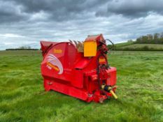 2019 Teagle Tomahawk 7100 bale spreader, linkage mounted. Control box in office.