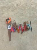 Quantity hand tools, screwdrivers etc