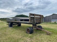 20ft articulated bale trailer