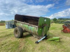 Dowdeswell 2055 side spreader muck spreader- spares or repair