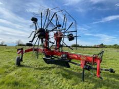 2017 Vicon Andex 724 twin rotary rake, Terralink Quatro. Serial No: VF69671511. Manual in office