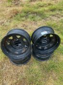 4 No Modular black wheel rims for L200