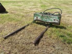 McHale bale squeeze with sleeves