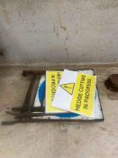 Quantity warning signs