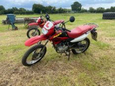 2006 Honda XR 125 Road Legal, Miles: 19,316. MOT March 2025. Reg: EO06 KMX