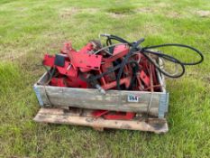 Quantity Vaderstad brackets and parts