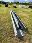 Quantity metal guttering