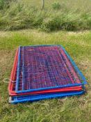 10 No 4ft mesh panels NO VAT