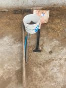 Quantity of chain and hand tools