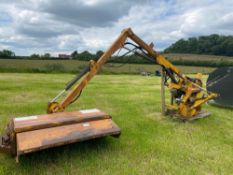 McConnell PA92 hedgecutter, 1.2m cut, cable control