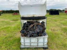 Weaving Sabre drill tines with brackets and seed tubes