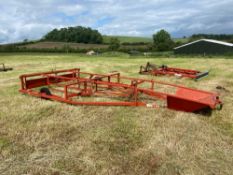 Browns compactor & bale accumulator sledge