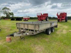 Ifor Williams trailer 12 ft with sides and ramps NO VAT