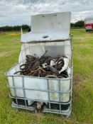 Pig tail tines full IBC with narrow & wide tips